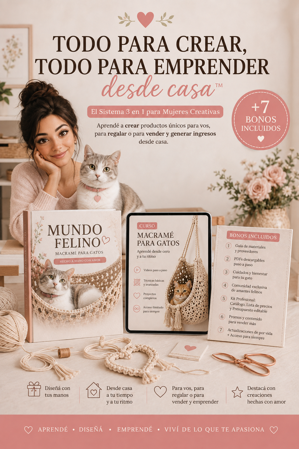 Crea y emprende desde casa
